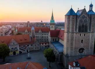 Der Burgplatz fehlt bei kaum einer Stadtführung. Foto: Stadtmarketing/Johannes Berger