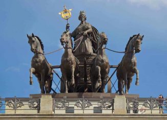 Die Braunschweiger Quadriga. Foto: Schlossmuseum / Andreas Greiner-Napp