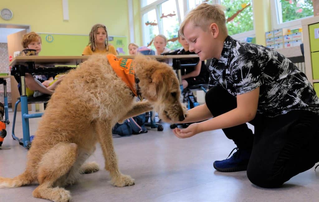 Dank „Penni“ werden die Kinder ruhiger und freund­li­cher
