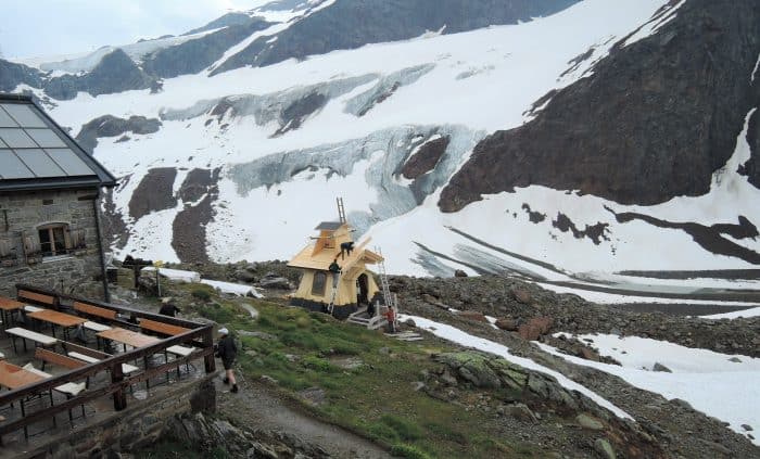 Die Marienkappelle unweit der Braunschweiger Hütte in den Ötztaler Alpen. Foto: Armin Rogge