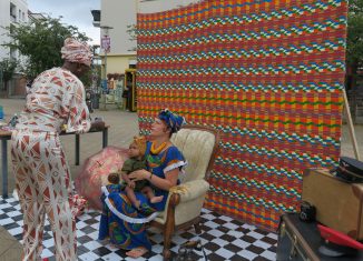 Die Arbeiten der Fotokünstlerin Fatoumata Diabaté vom Frankfurter Platz werden vom 11. Bis 25. November im Kunstverein gezeihgt. Foto: Karl Heinrich Weghorn