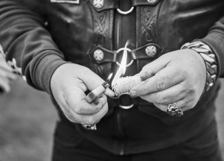 Biker. Foto: Yvonne Salzmann