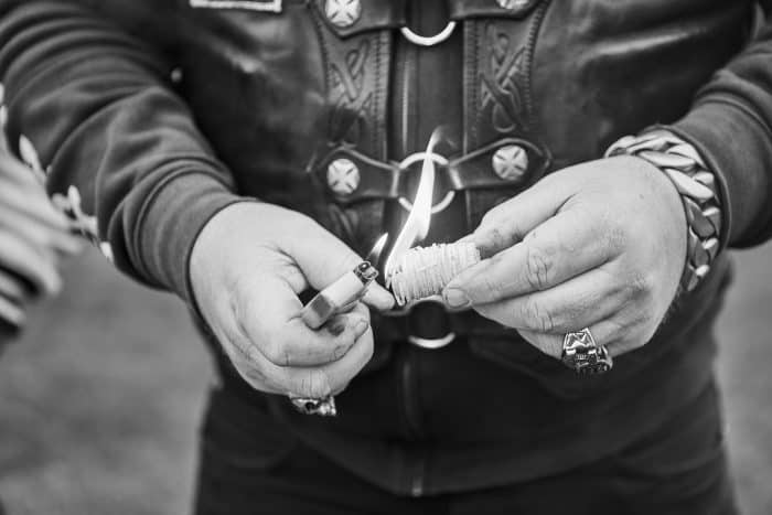 Biker. Foto: Yvonne Salzmann