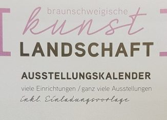 Titelblatt des neuen Ausstellungskalenders „Braunschweigische KunstLandschaft“. Foto: Screenshot