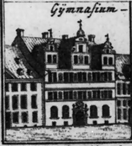 Stich von Anton August Beck um 1750. Foto: Stadtarchiv