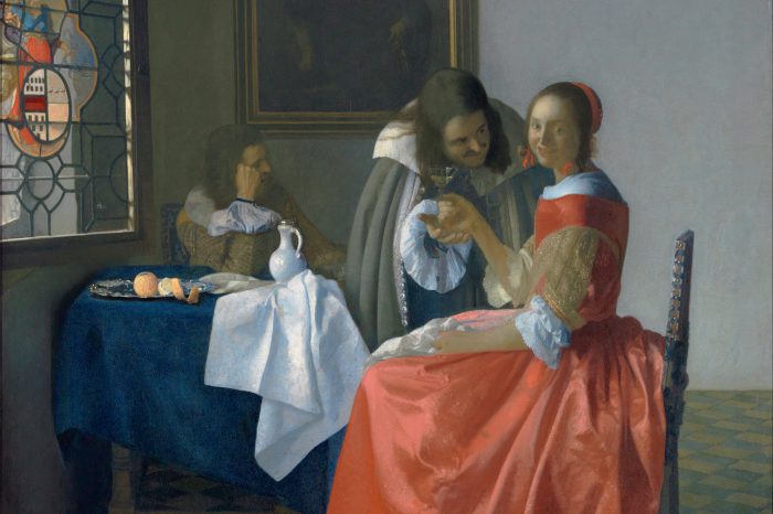 Das Mädchen mit dem Weinglas“ von Johannes Vermeer van Delft. Foto: Herzog Anton Ulrich-Museum/Claus Cordes