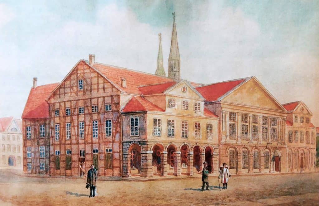 Vom Rathaus zum Musen­tempel