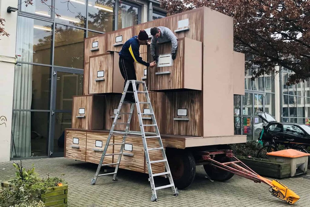 Raus aus den Schub­laden