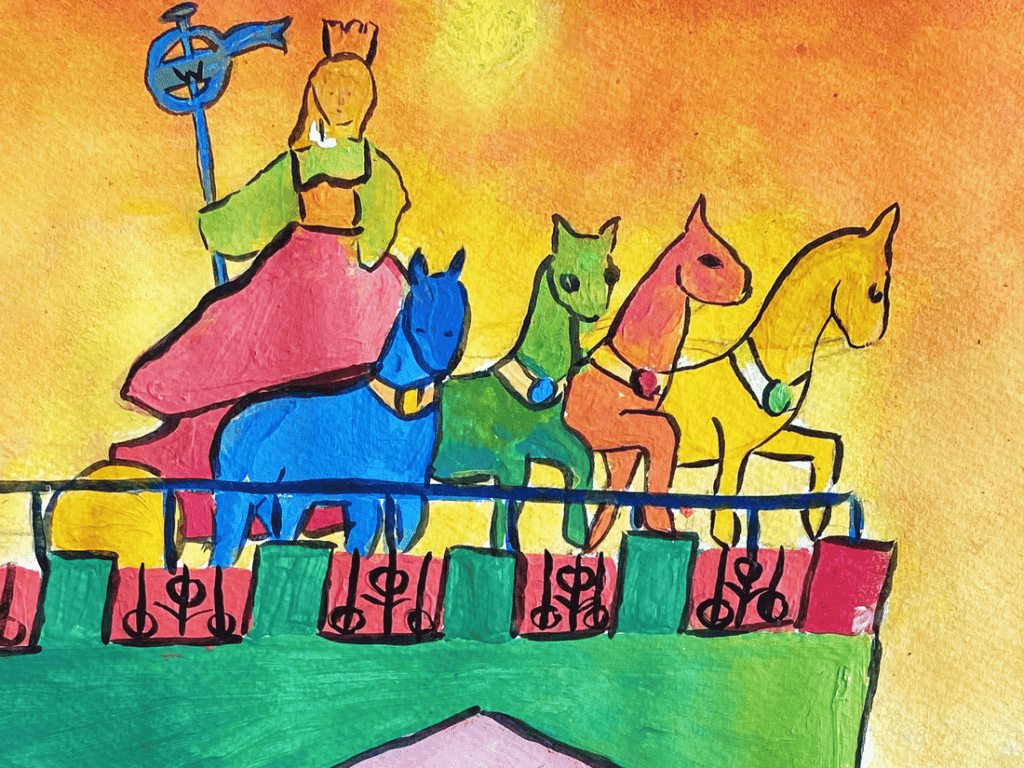 Doppeltes Jubiläum für die Quadriga Der Löwe