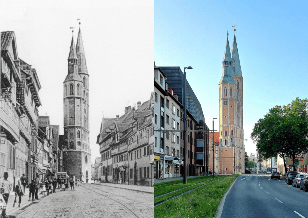 Auftakt zum Hagen­markt – die Wenden­straße