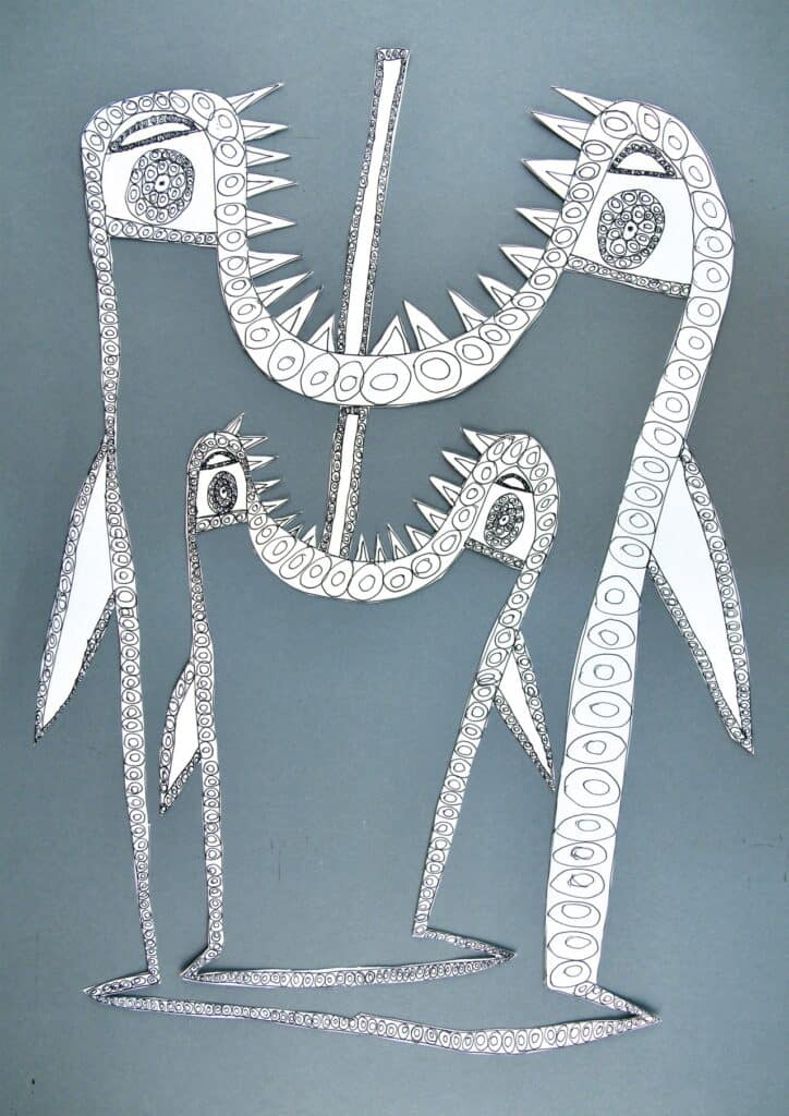 Bärbel Langes Kosmos im Kunst­verein