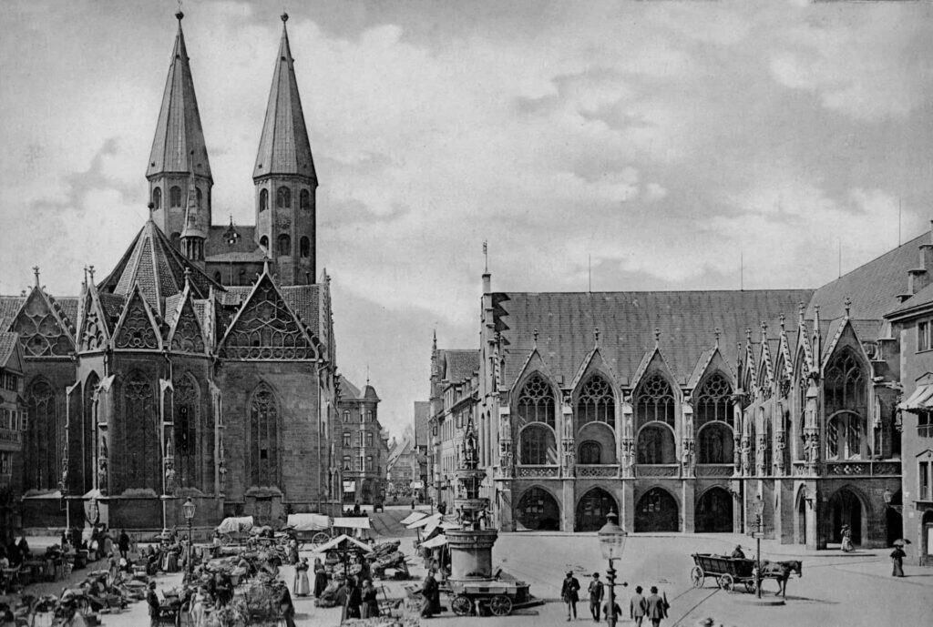 Ein Querschnitt der Bevöl­ke­rung aus Stein