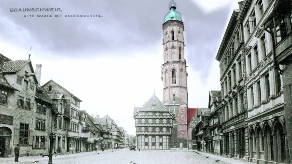 Alte Waage und Andre­as­kirche