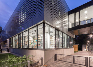 Die Forschungsbibliothek auf dem neuen Campus des Georg-Eckert-Instituts. Foto: Christian Bierwagen