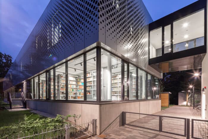 Die Forschungsbibliothek auf dem neuen Campus des Georg-Eckert-Instituts. Foto: Christian Bierwagen