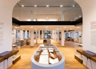 Das Foyer des Georg-Eckert-Institutes in der Villa von Bülow. Foto: Christian Bierwagen