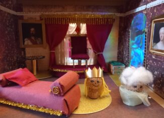 „Dein Zimmer im Schloss" – Bastelworkshop im Schlossmuseum Braunschweig © Schlossmuseum Braunschweig
