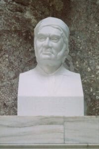 Gauß-Büste in der Walhalla. Foto: IBRG
