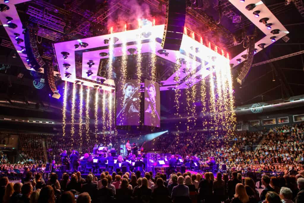 Aufritt von David Garrett. Foto BSVS