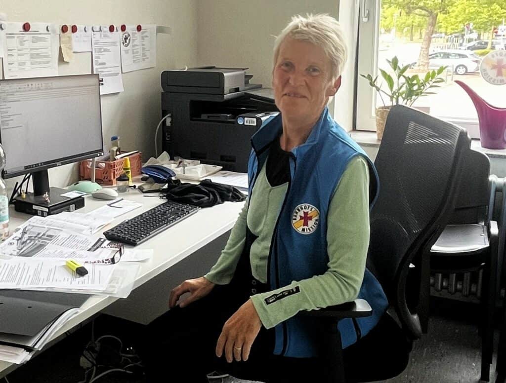 Mo Meyer-Hermann, Leiterin der Braunschweiger Bahnhofsmission. Foto: Bahnhofsmission