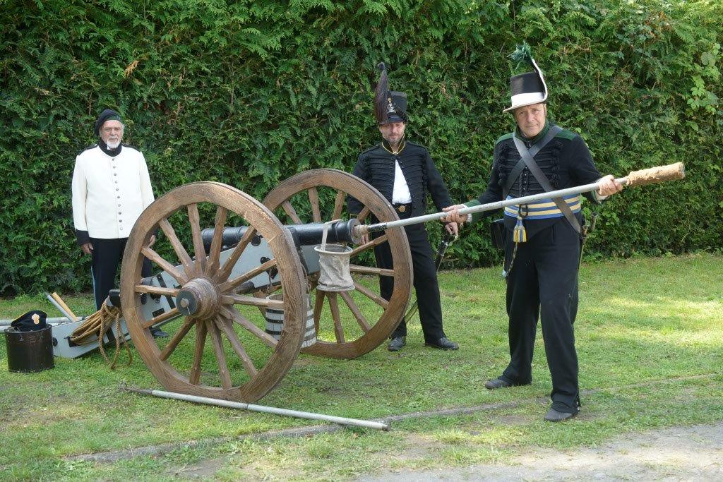 Das Herzoglich Braunschweigische Feldcorps ist traditionell auf dem Riddagshäuser Dorfmarkt vertreten. Foto: Riddagshäuser Bürgerschaft
