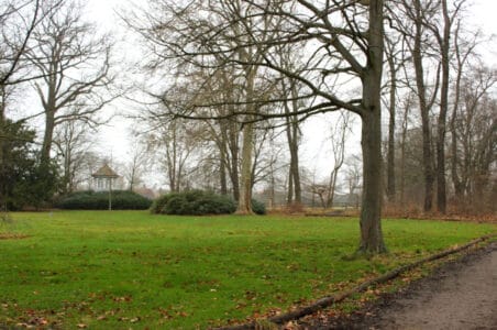 Blick in den Park. Foto: Katja John