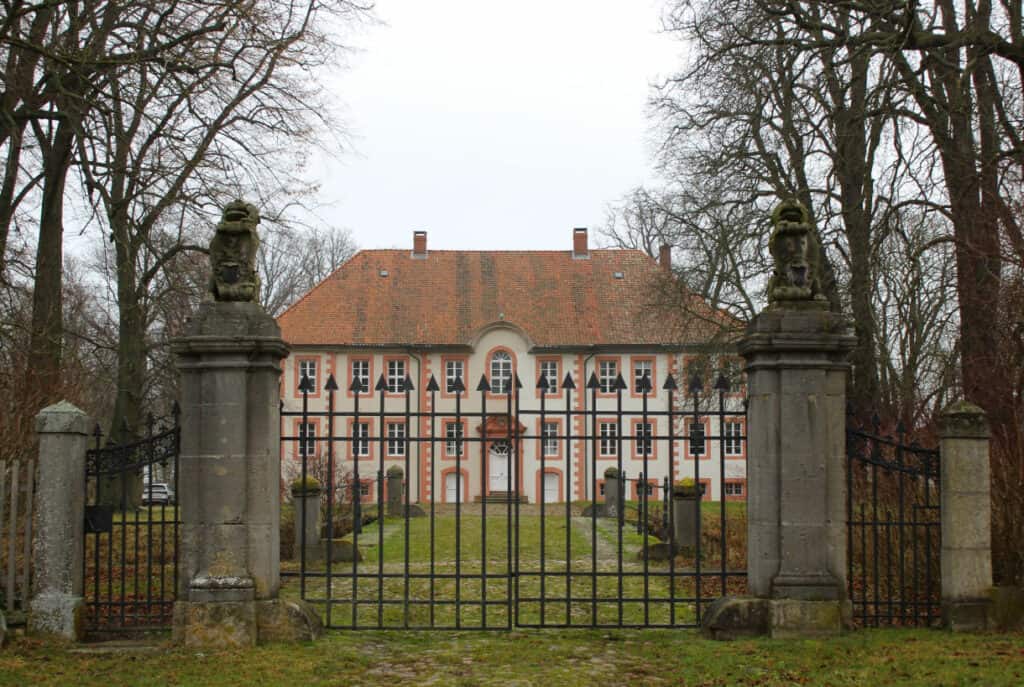 Ansicht des Herrenhauses von Süden. Foto: Katja John