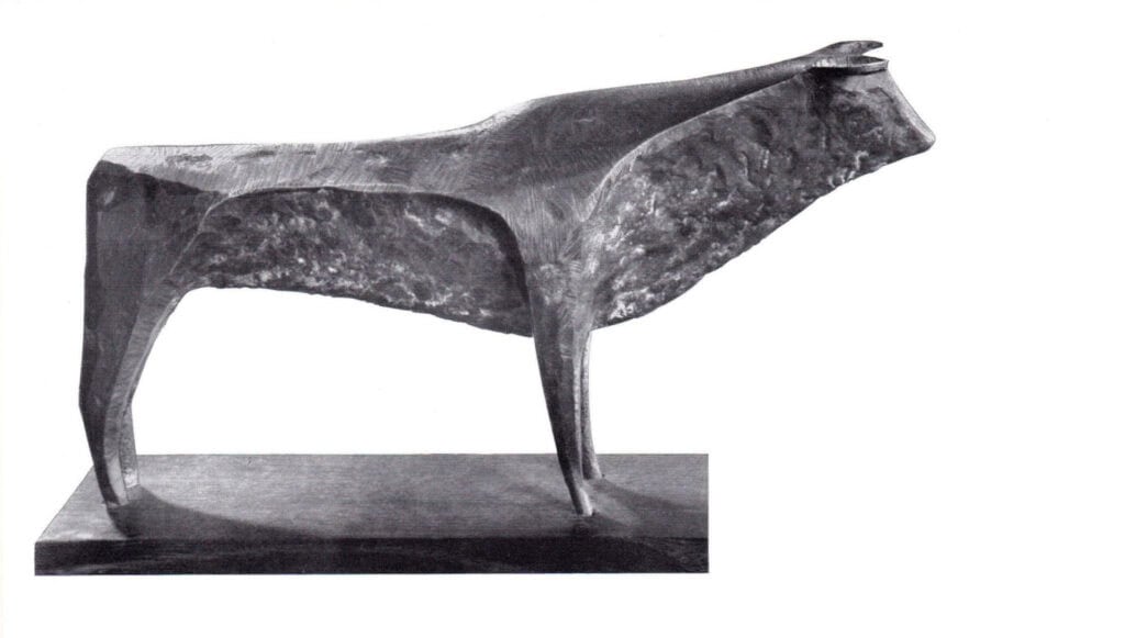 Stier, 1953, Foto: Familienarchiv Kampmann