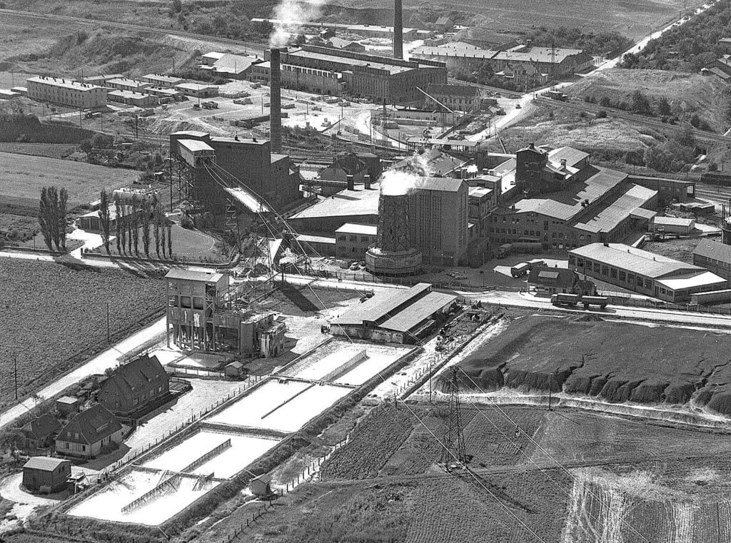 Saline Neuhall, 1955. Foto: Braunschweigische Landschaft