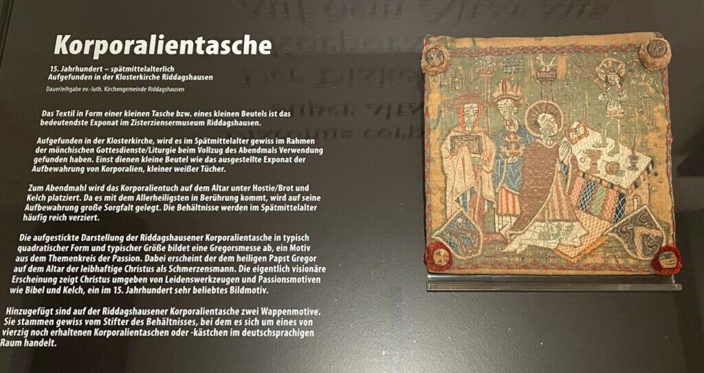 Korporalientasche aus dem 15. Jahrhundert. Foto: Der Löwe