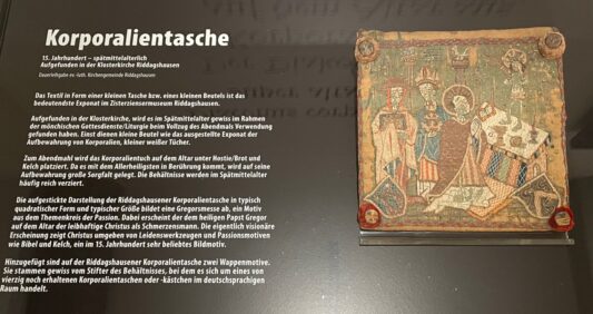 Korporalientasche aus dem 15. Jahrhundert. Foto: Der Löwe
