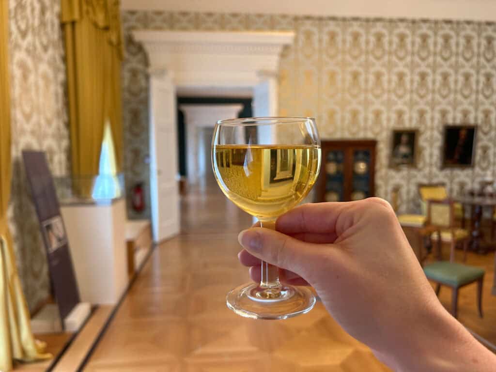Weinführung im Schlossmuseum. Foto: Schlossmuseum