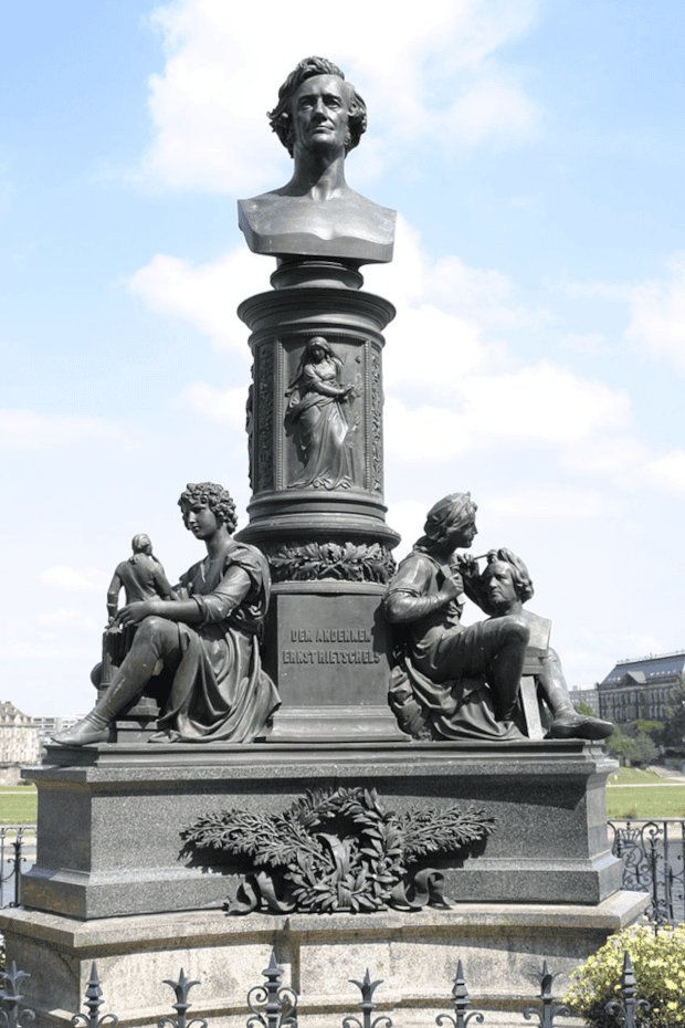Rietschel-Denkmal in Dresden. Foto IBRG