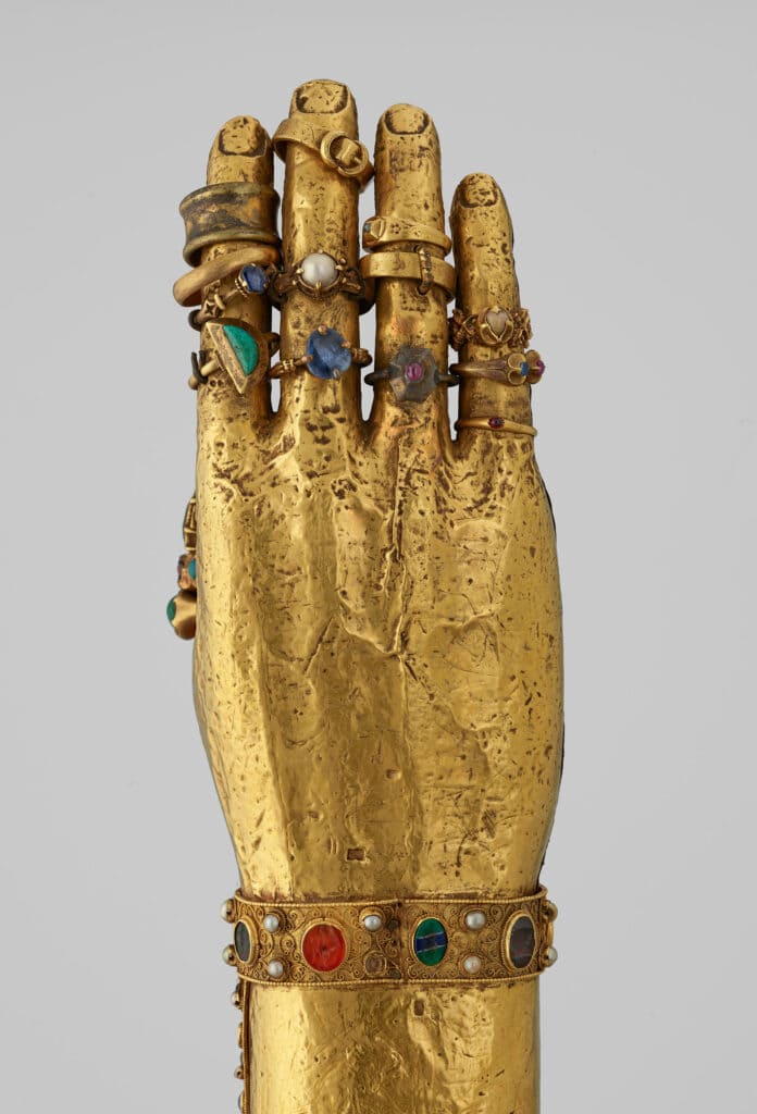 Arm-Reliquiar des heiligen Blasius, um 1040. Foto: HAUM/Kathrin Ulrich