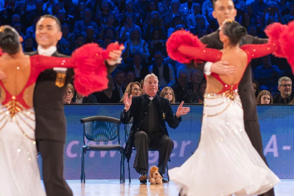 Engagiert am Parkett: Rüdiger Knaack. Foto: privat