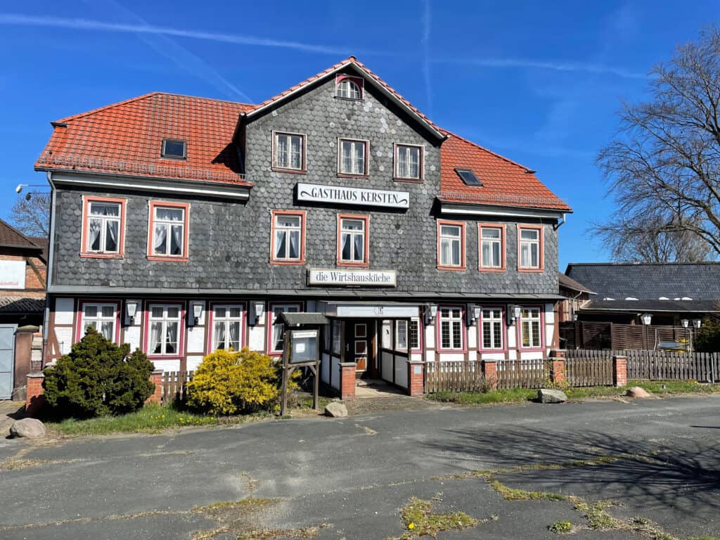 Leider geschlossen: das ehemalige Gasthaus Kersten. Foto: der Löwe