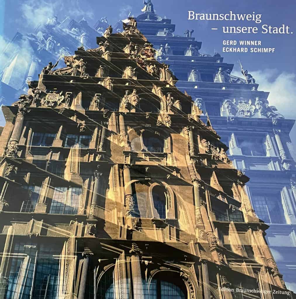 Buchdeckel von „Braunschweig – unsere Stadt“. Foto: der Löwe