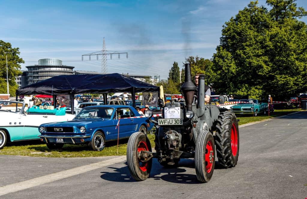 Lanz-Trecker, Baujahr 1941. Foto: Tatjana Schmidt