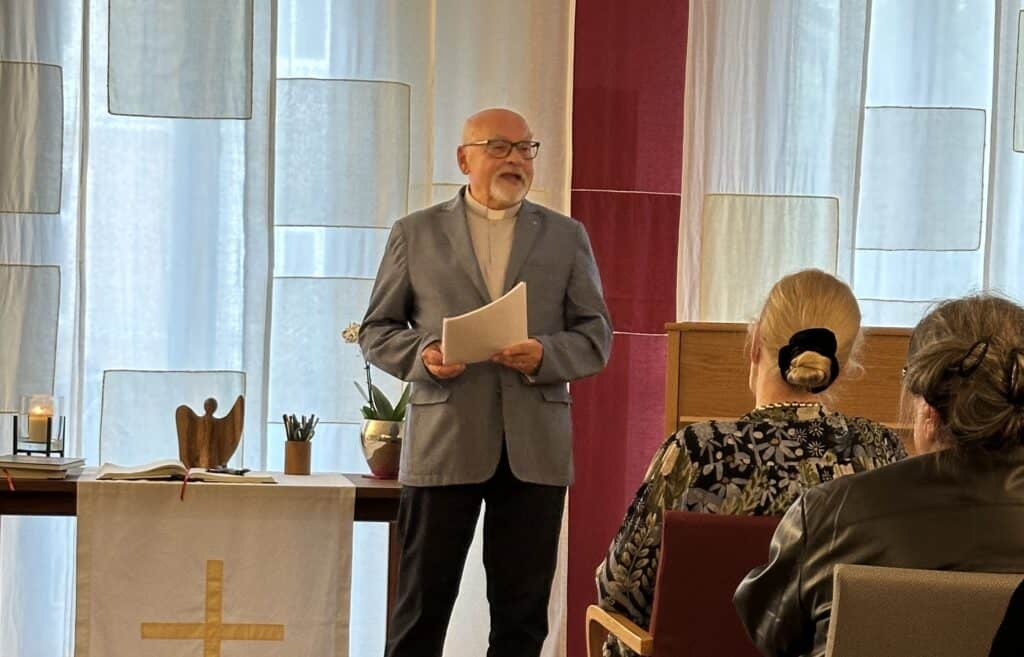 Joachim Hempel zeichnete in seinem Vortrag die Entwicklung des Areals „Vor dem Hohen Tore“ nach. Foto: Der Löwe