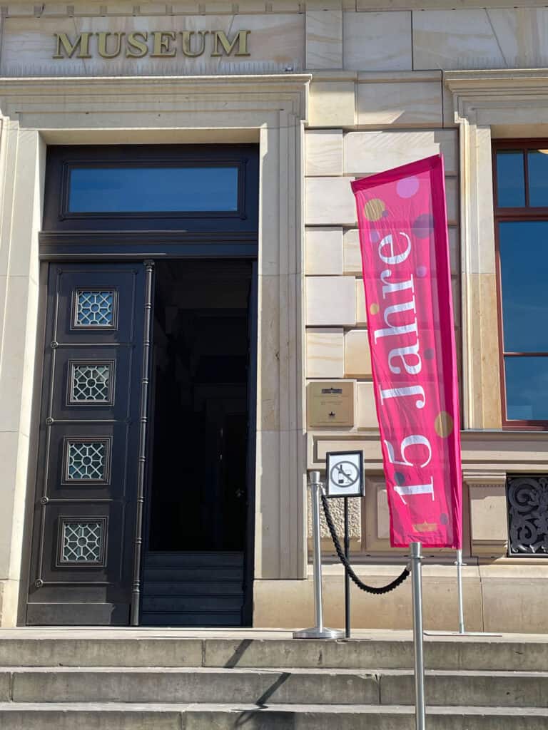 Eingang zum Schlossmuseum. Foto: Schlossmuseum