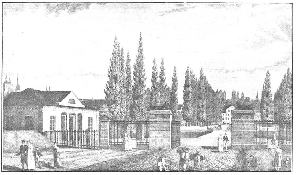 Steintor Anfang des 19. Jahrhunderts. Foto: gemeinfrei