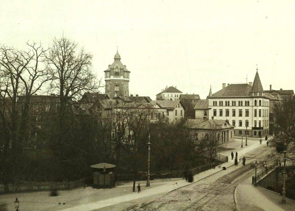 Steintor um 1900. Foto: Stadtarchiv Braunschweig, H XVI A III 1