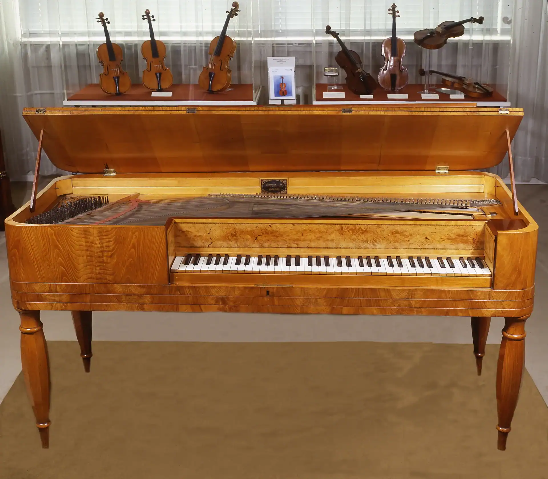 Tafelklavier Opus 1, Heinrich Steinweg, Seesen 1835. Foto: Städtisches Museum Braunschweig