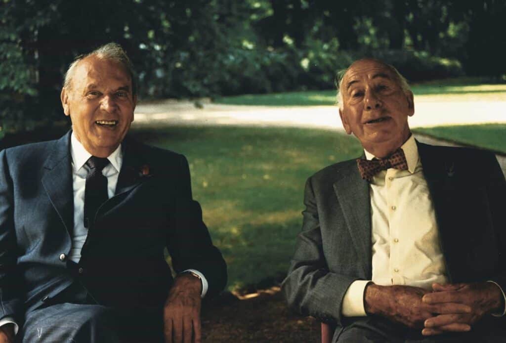 Herbert Meyersfeld ließ den Kontakt zu seinem Freund Richard Borek nie abreißen. Foto: privat