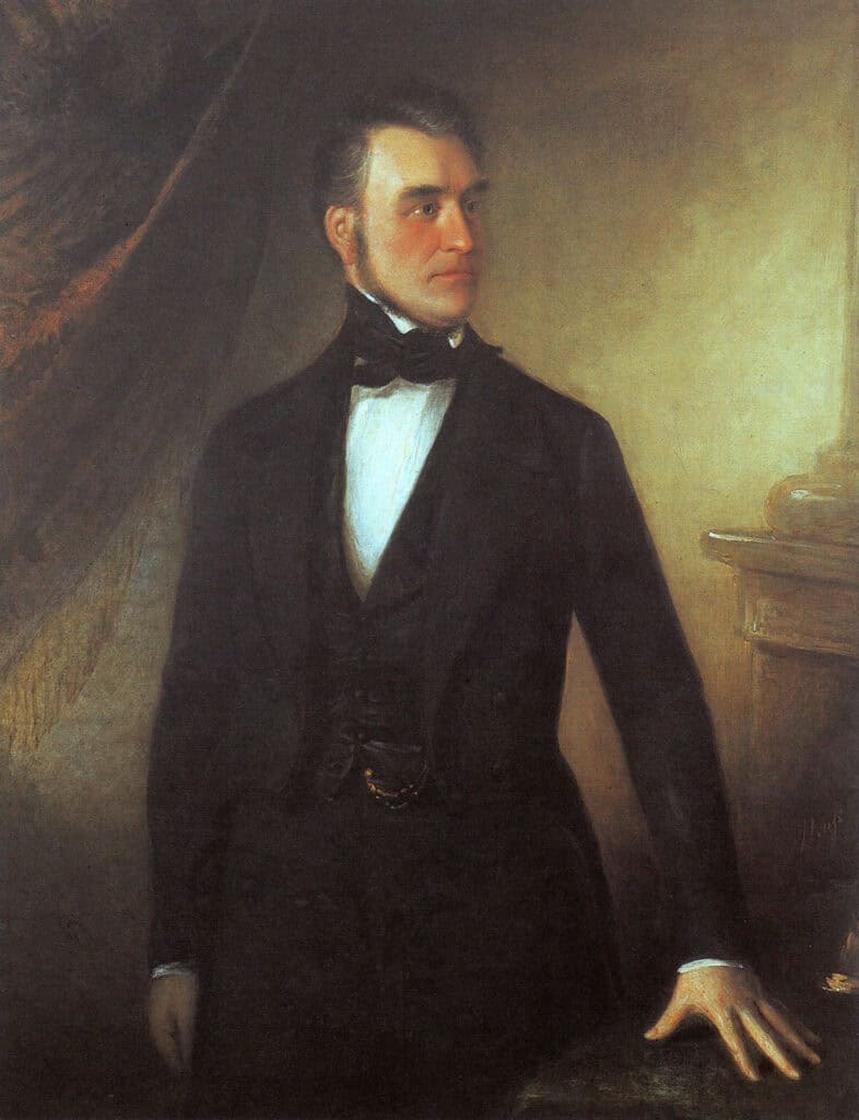 Heinrich Freiherr von Gagern, 1848, Gemälde von Eduard von Heuss. Foto: gemeinfrei