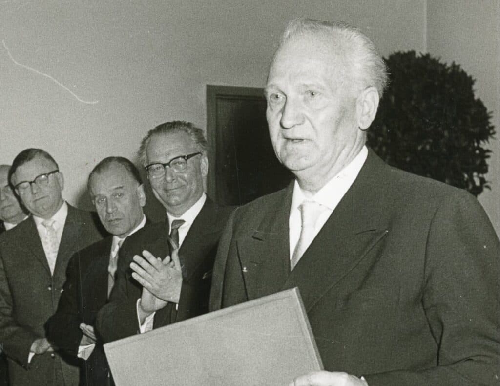 Seine Herausforderung war der Wiederaufbau der Stadt